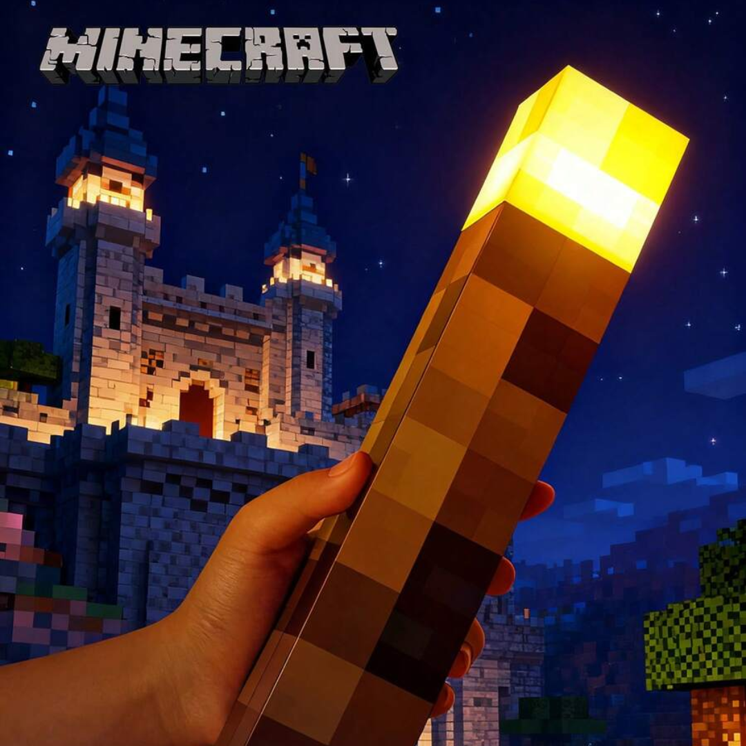 Antorcha de Minecraft para la vida real
