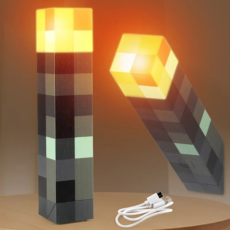 Antorcha de Minecraft para la vida real