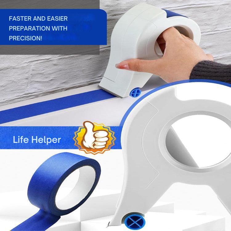 Aplicador de cinta de pintor para bordes de pintura limpios – para paredes
