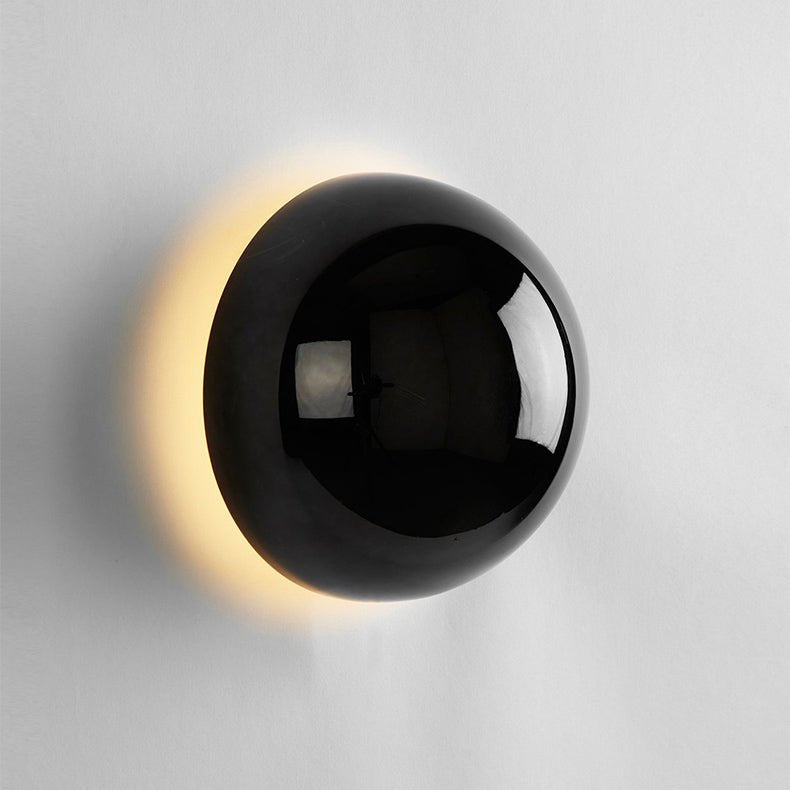 Aplique de pared Bauhaus Eclipse | Luz artística moderna con acabado dorado
