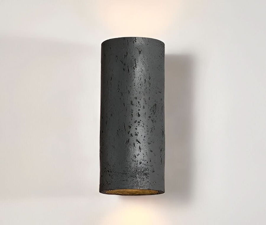 Aplique de pared cilíndrico LED – Juego de 2