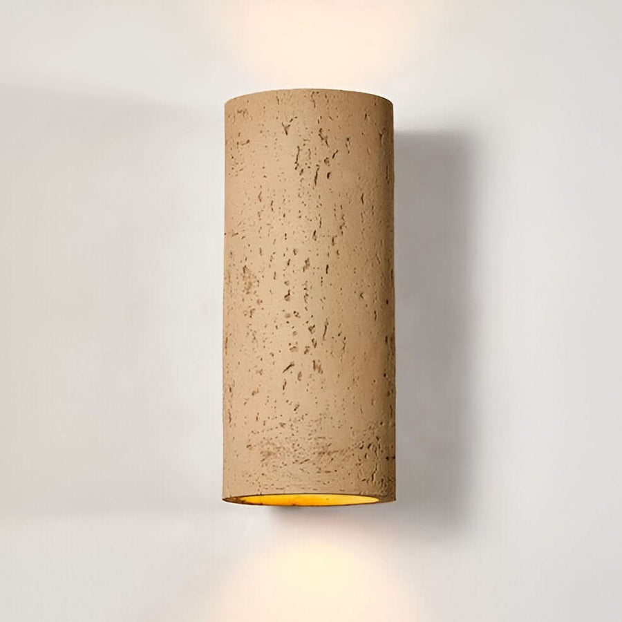 Aplique de pared cilíndrico LED – Juego de 2