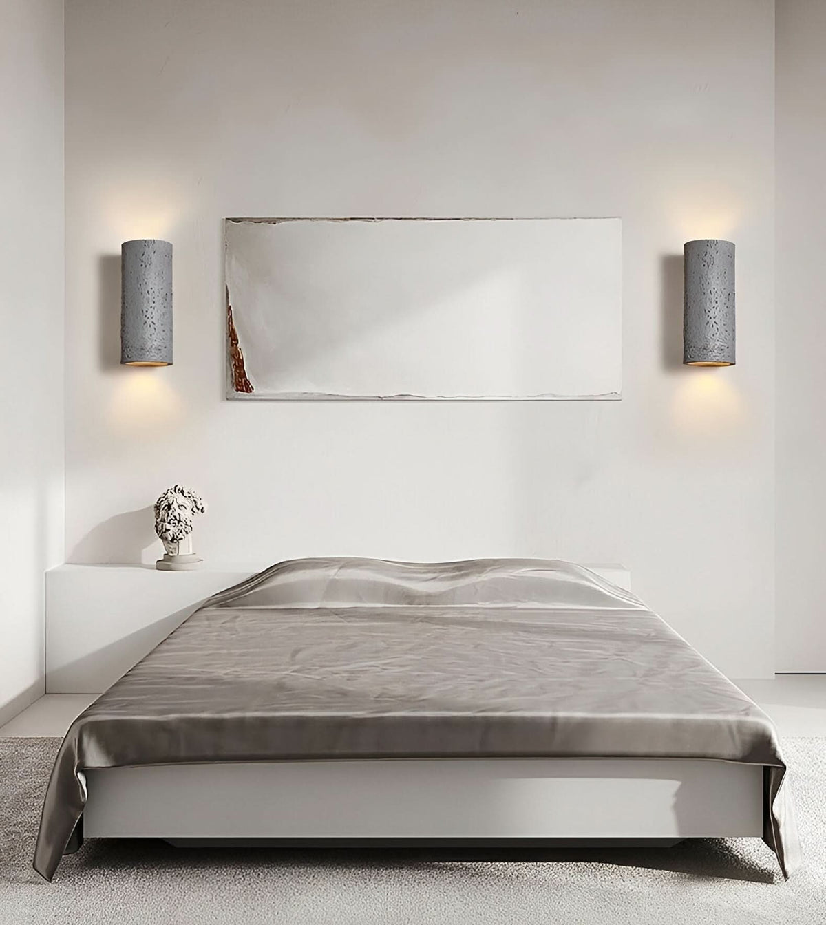 Aplique de pared cilíndrico LED – Juego de 2
