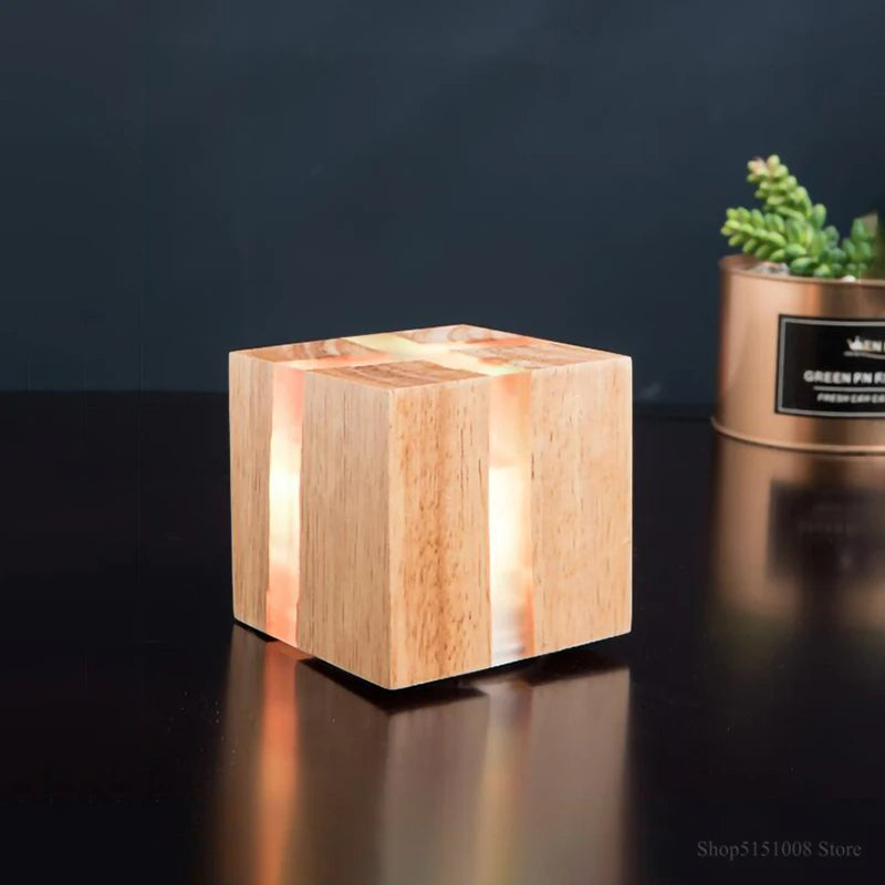 Aplique de pared de madera maciza tallada a mano y resina