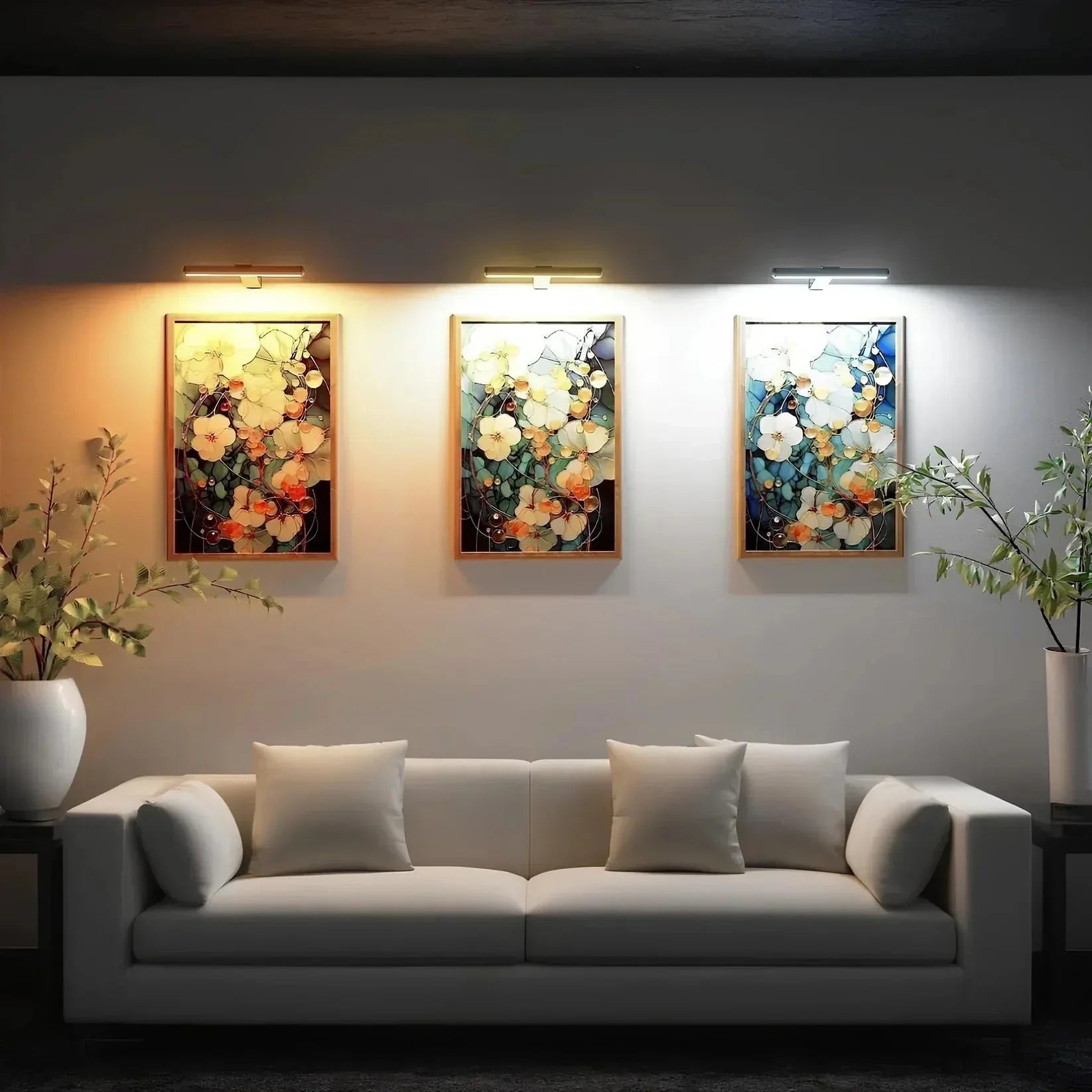 Aplique de pared – Iluminación LED inalámbrica para cuadros con función regulable