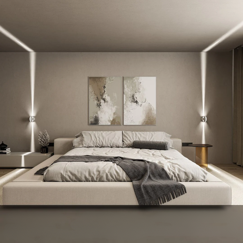 Aplique de Pared LED con Diseño de Cambio de Color