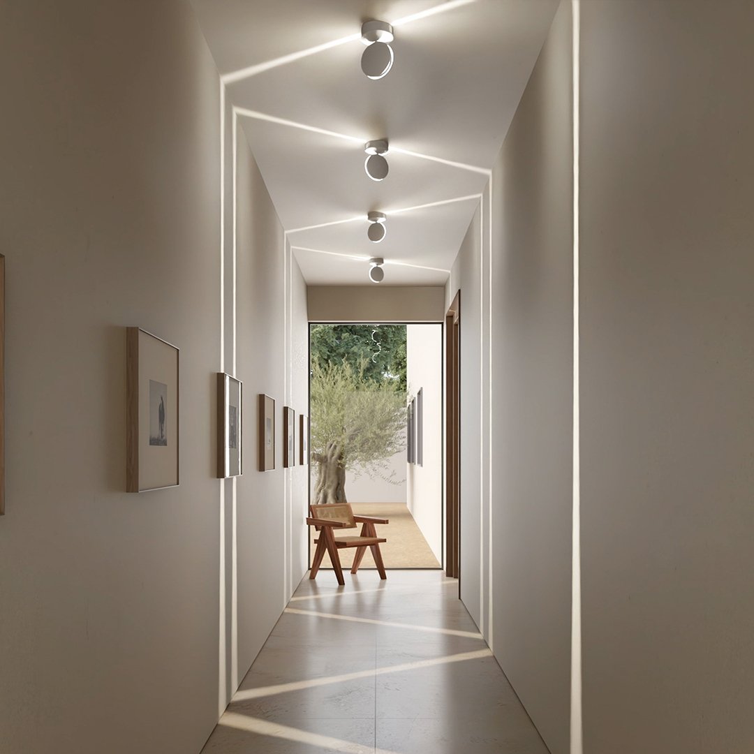Aplique de Pared LED con Diseño de Cambio de Color
