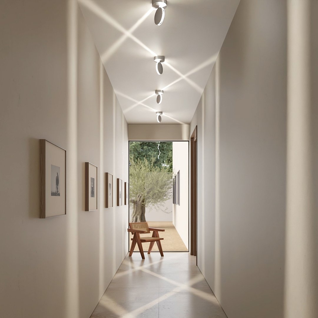 Aplique de Pared LED con Diseño de Cambio de Color
