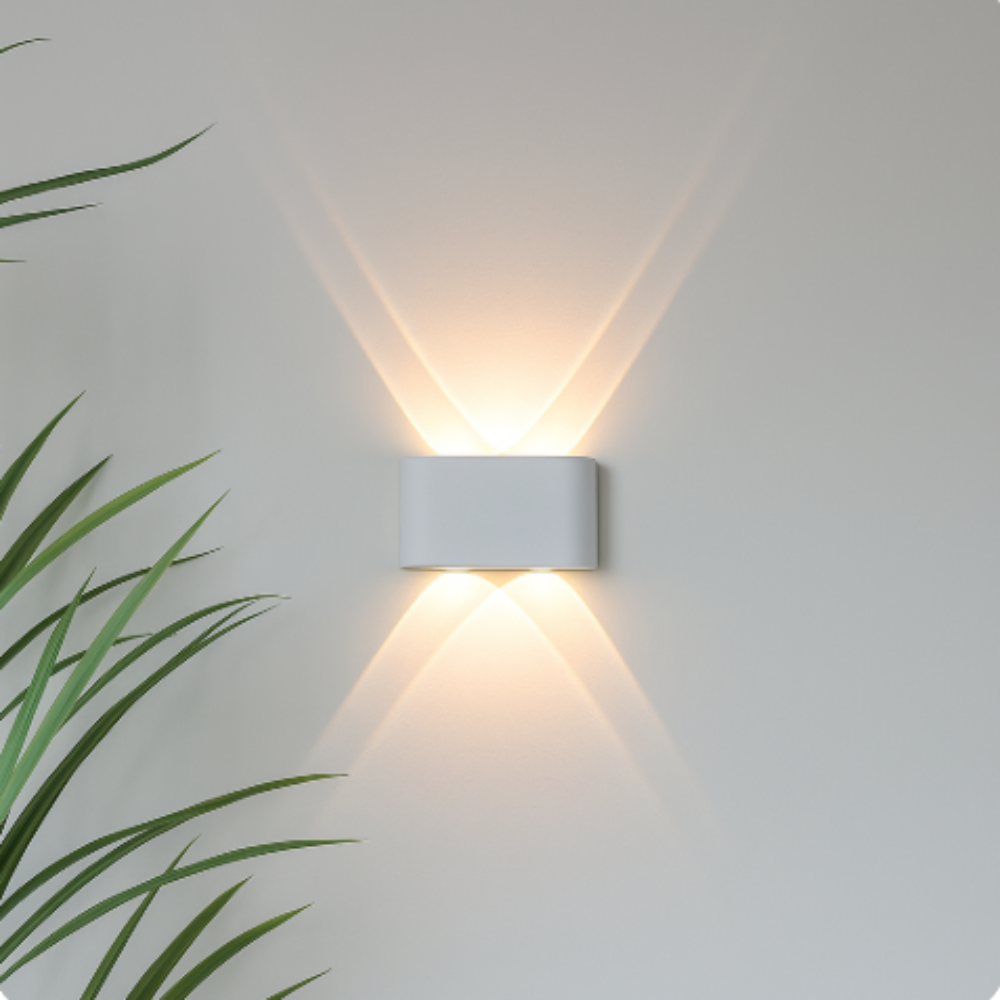 Aplique de Pared LED Minimalista Moderno para Interior y Exterior