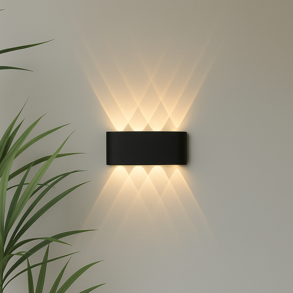 Aplique de Pared LED Minimalista Moderno para Interior y Exterior