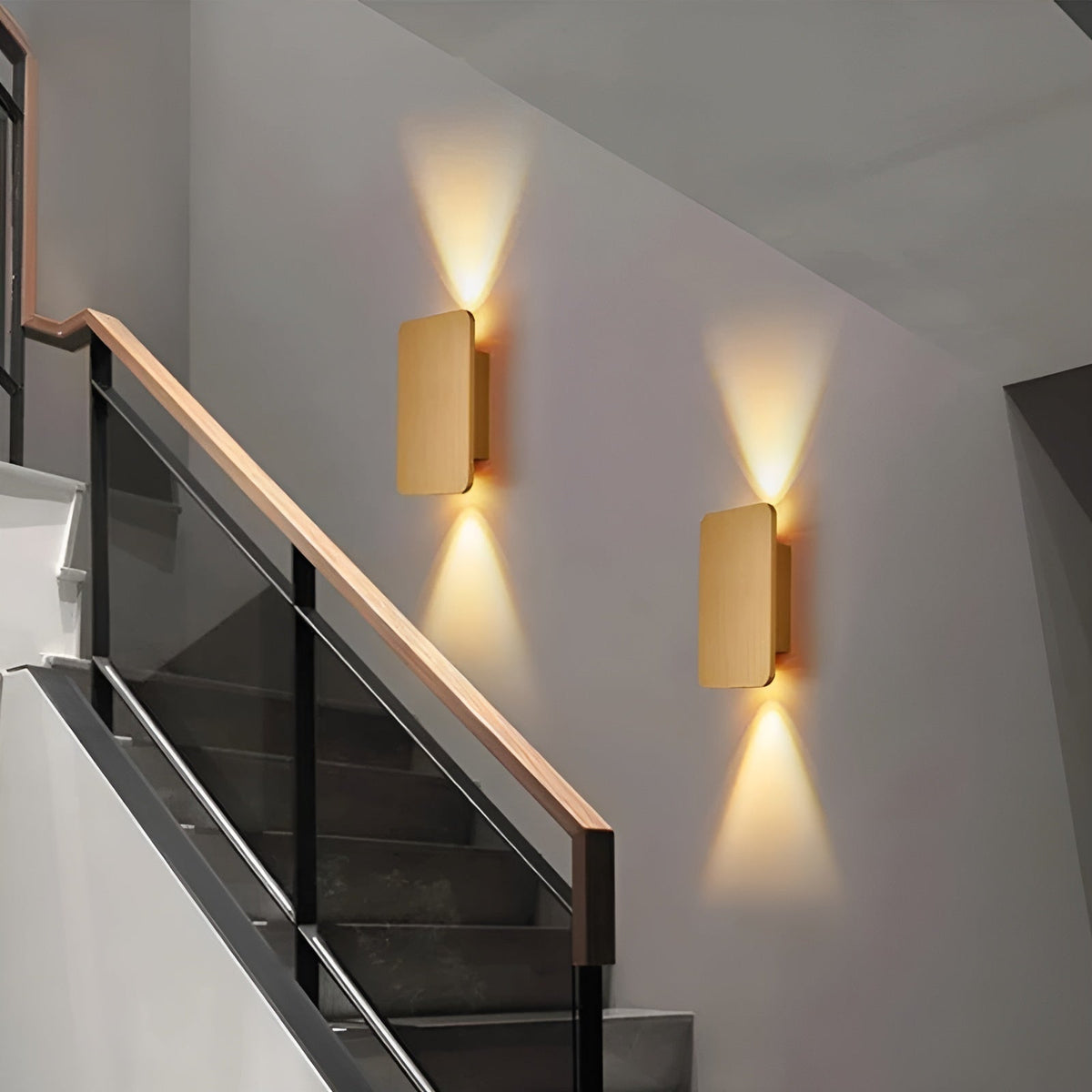 Aplique de pared LED moderno de diseño minimalista para salón y pasillo
