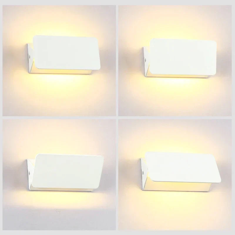 Aplique de Pared LED Moderno | Lámpara Minimalista de Aluminio con Brazo Orientable