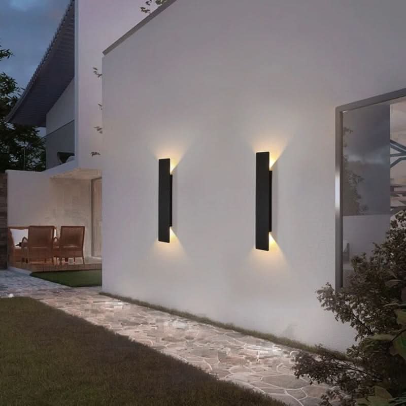 Aplique de pared LED para exterior resistente a la intemperie