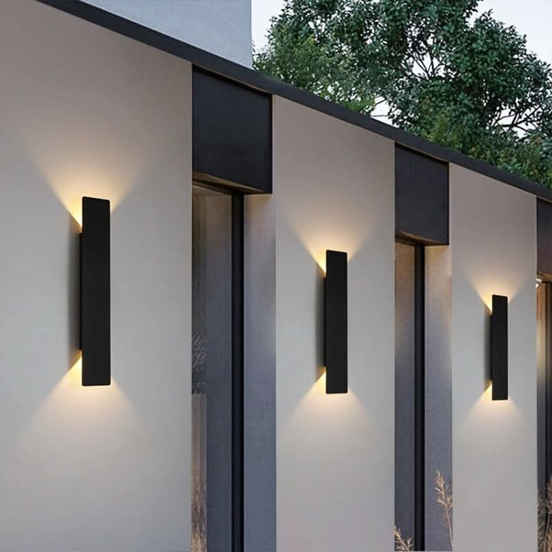 Aplique de pared LED para exterior resistente a la intemperie