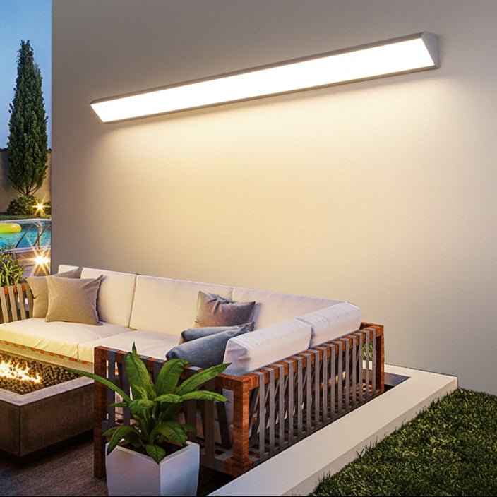 Aplique de pared LED resistente a la intemperie para iluminación exterior