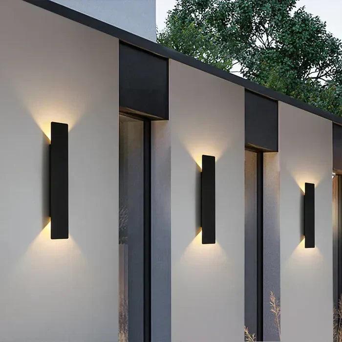 Aplique de pared para exterior resistente a la intemperie