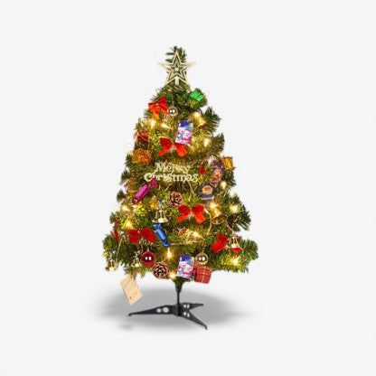Árbol de Navidad de mesa con iluminación integrada