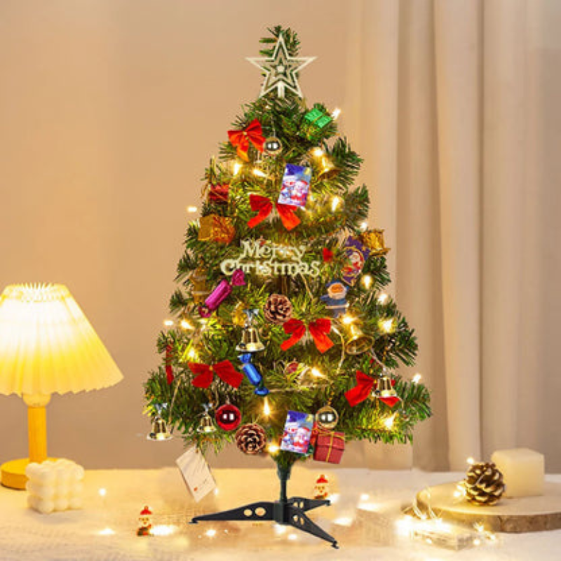 Árbol de Navidad de mesa con iluminación integrada