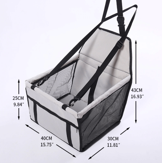 Asiento de coche de seguridad para mascotas
