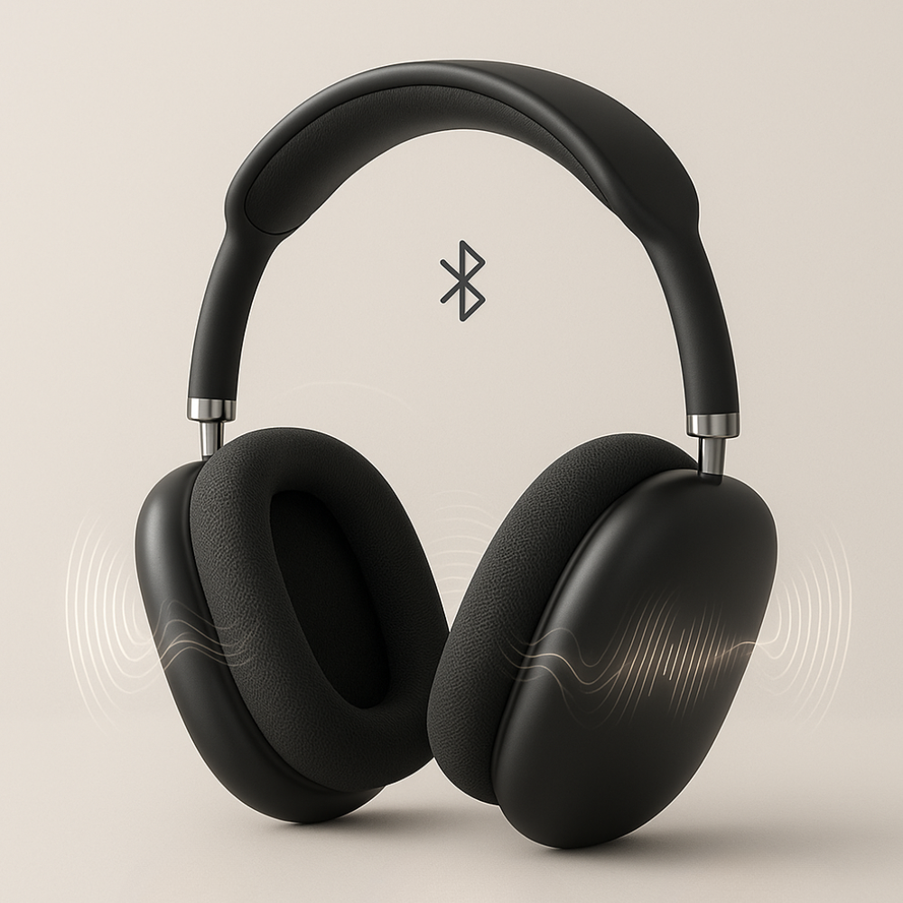 Auriculares Bluetooth con sonido estéreo HiFi y cancelación de ruido