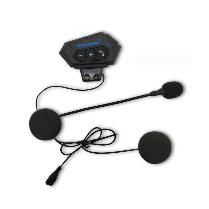 Auriculares Bluetooth para casco de moto con cancelación de ruido y batería de larga duración para comunicación manos libres de motociclistas