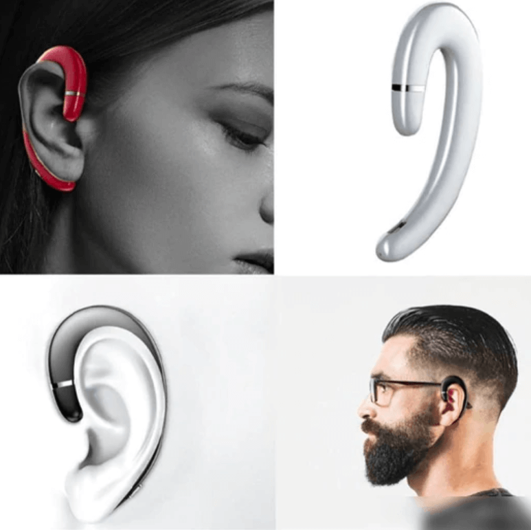 Auriculares inalámbricos Bluetooth con tecnología de conducción ósea
