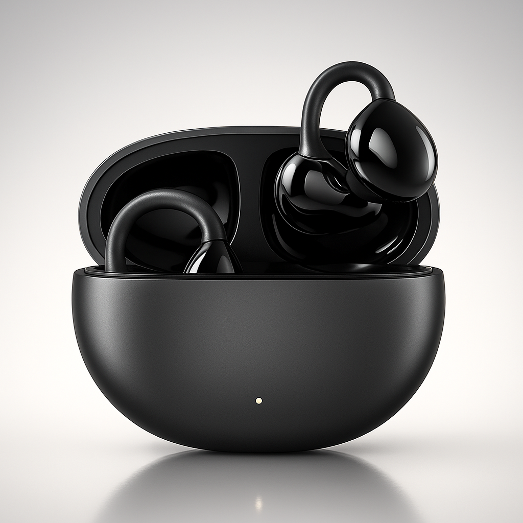 Auriculares inalámbricos Bluetooth de diseño abierto tipo clip con sonido nítido