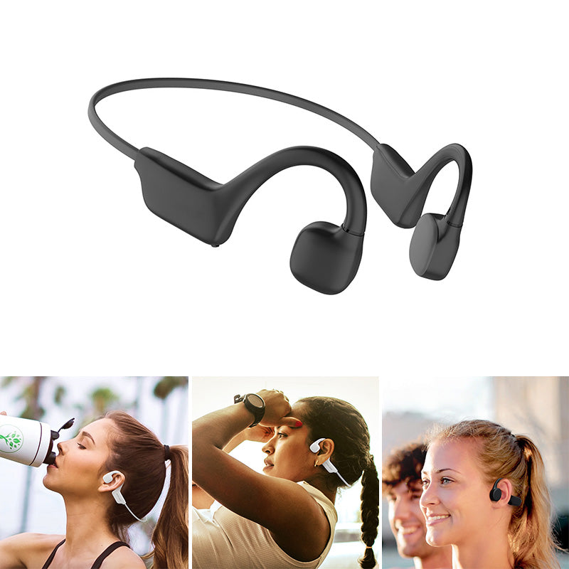 Auriculares inalámbricos de conducción ósea Bluetooth con certificación IPX5