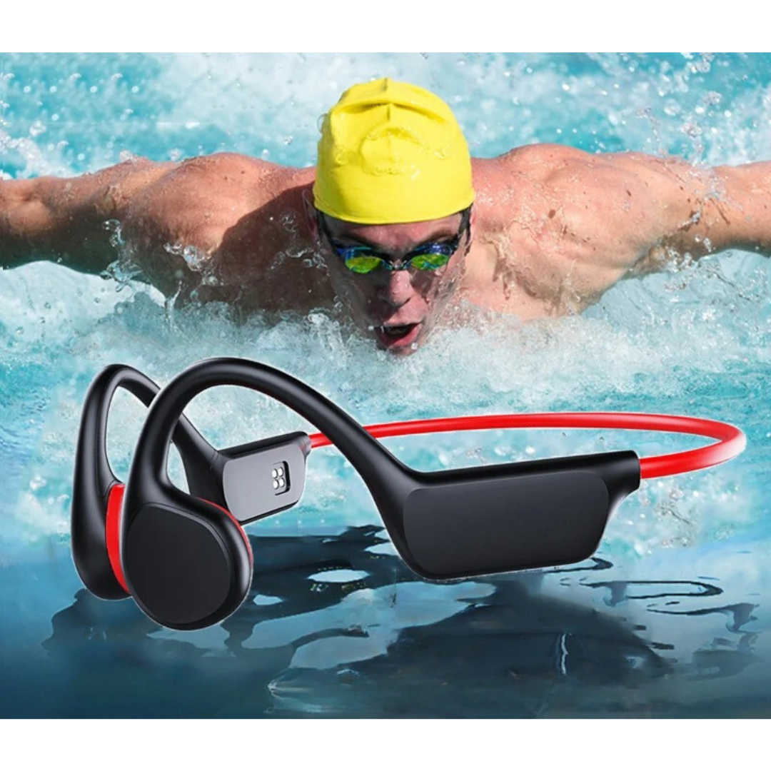 Auriculares inalámbricos de conducción ósea para natación 5.3