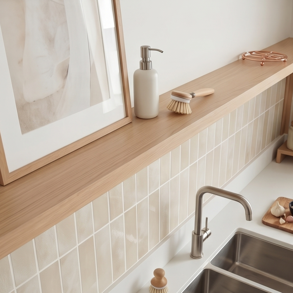 Azulejos adhesivos de pared 3D para cocina y baño