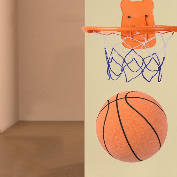 Balón de baloncesto silencioso para interiores | Bote suave y reductor de ruido