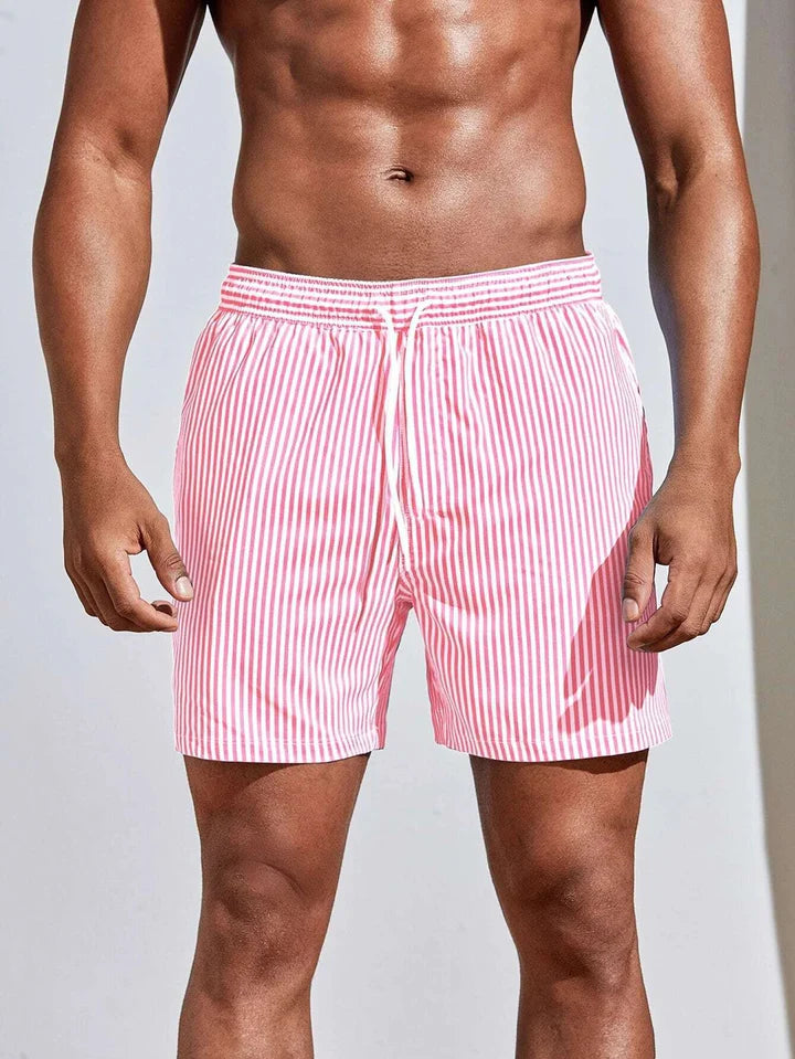 Bañador casual para hombre de secado rápido con cintura elástica