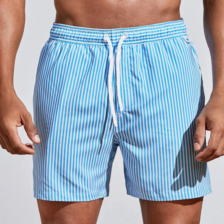 Bañador casual para hombre de secado rápido con cintura elástica