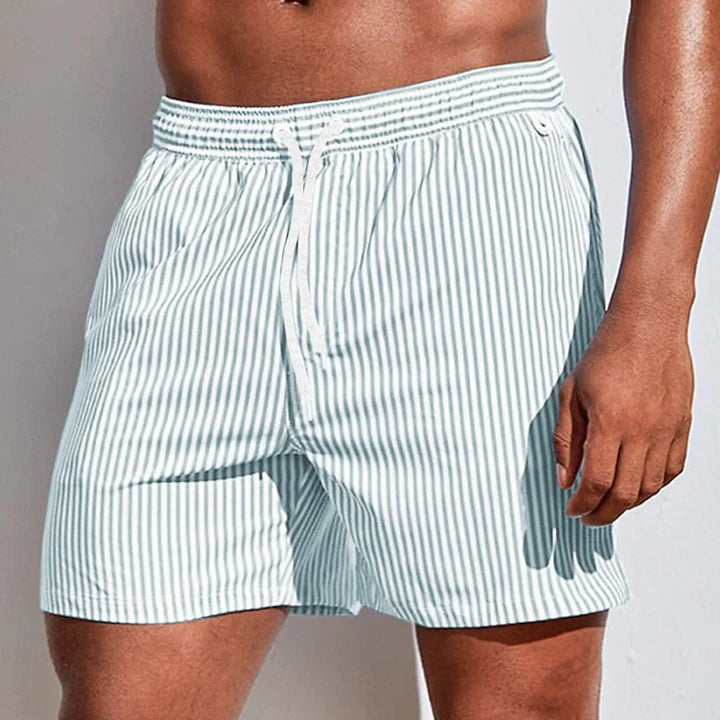 Bañador casual para hombre de secado rápido con cintura elástica