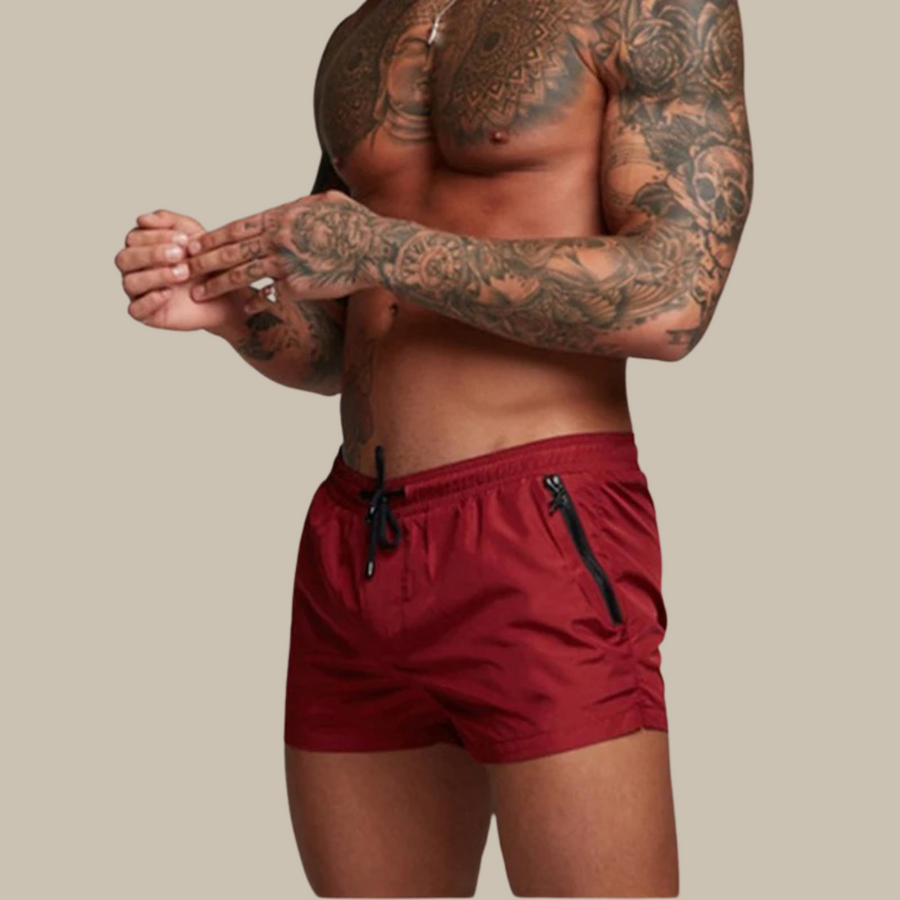Bañador para hombre con bolsillos con cremallera