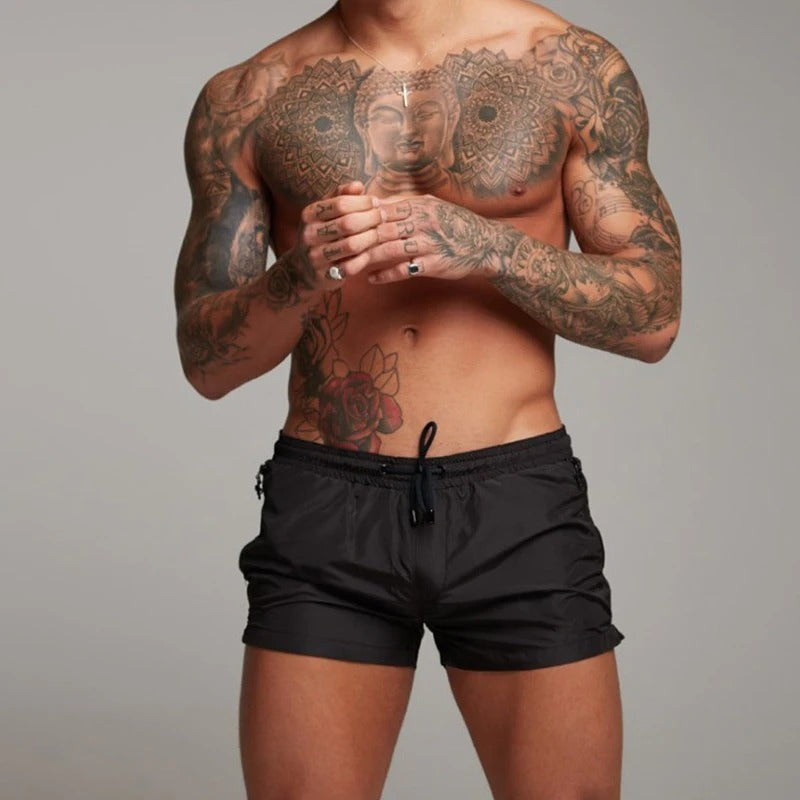 Bañador para hombre con bolsillos con cremallera