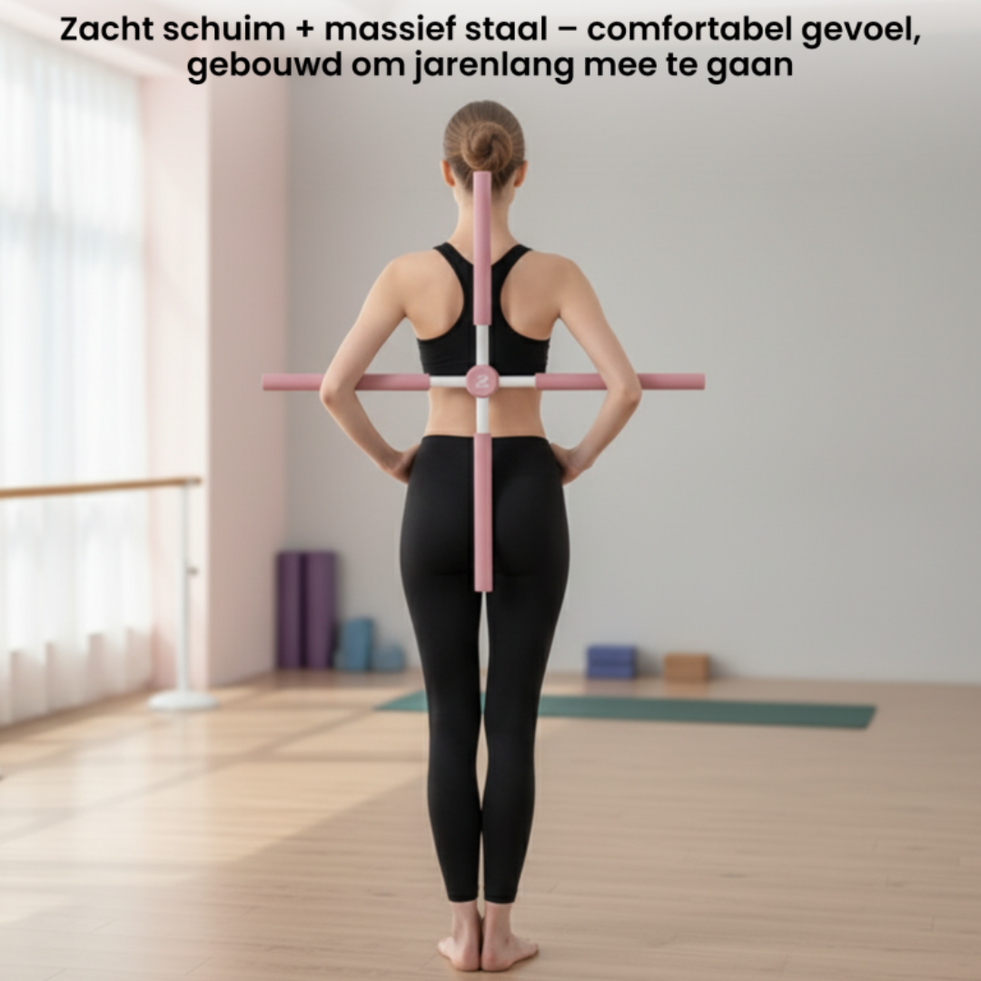 Barra de Yoga para Corrección de Postura y Soporte de Espalda