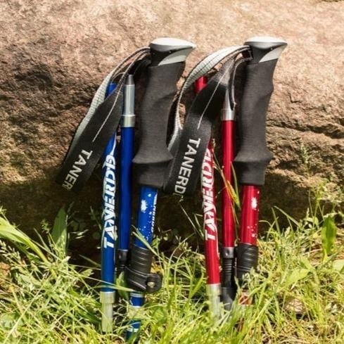 Bastones de senderismo plegables | Bastones de trekking para actividades al aire libre y aventuras