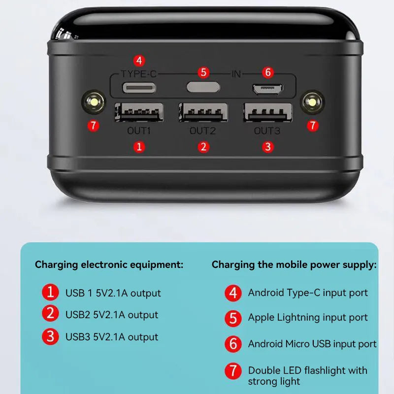 Batería externa - Duración de batería ultra larga