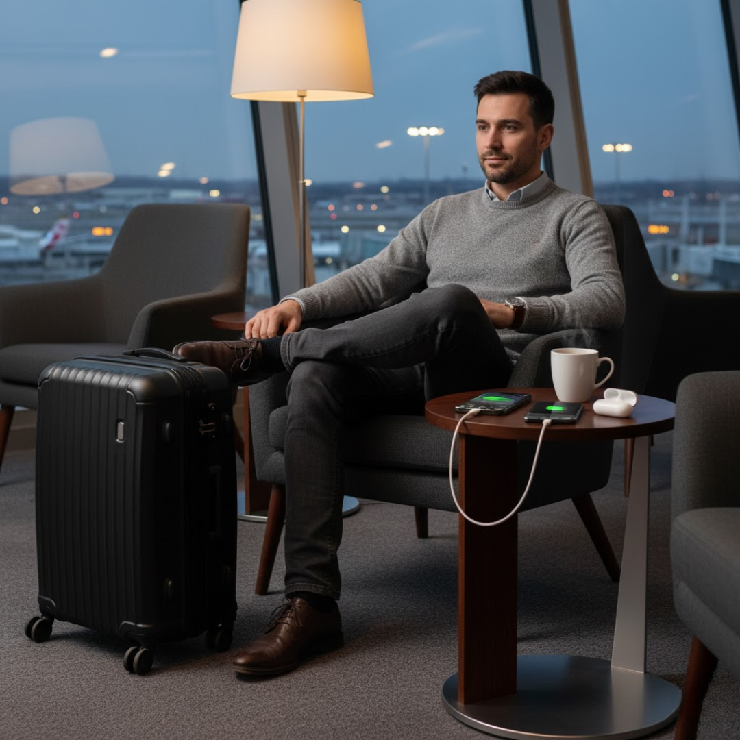 Batería externa magnética – Carga rápida y segura para viajes