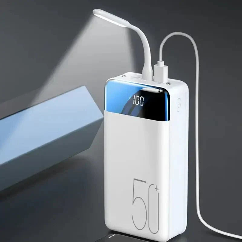 Batería externa portátil de ultracapacidad de 50 000 mAh