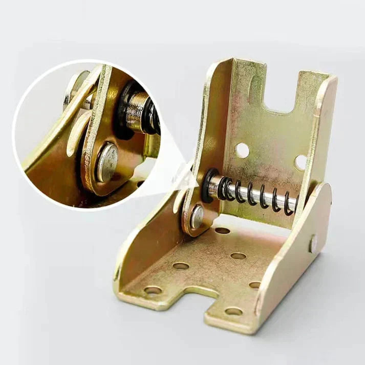 Bisagras plegables autoblocantes de acero inoxidable
