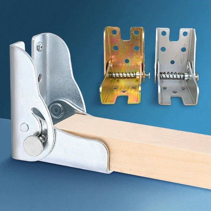 Bisagras plegables autoblocantes de acero inoxidable
