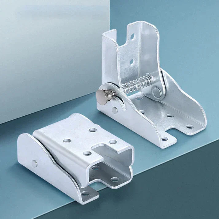 Bisagras plegables autoblocantes de acero inoxidable