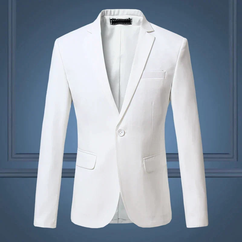 Blazer Clásico para Hombre - Elegancia Atemporal para Cualquier Ocasión de Otoño