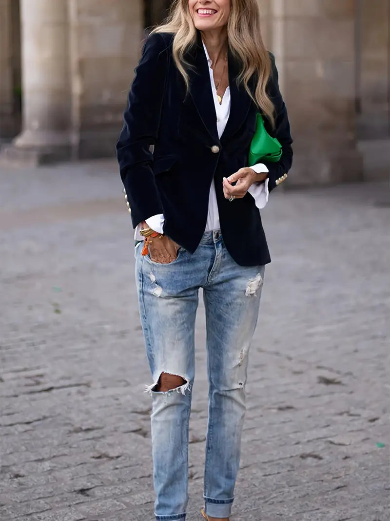 Blazer elegante y cómodo para mujer