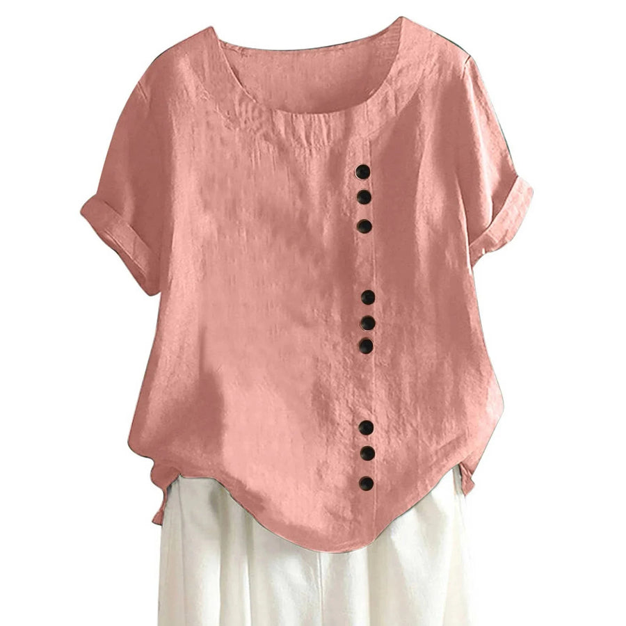 Blusa de mujer con abotonadura