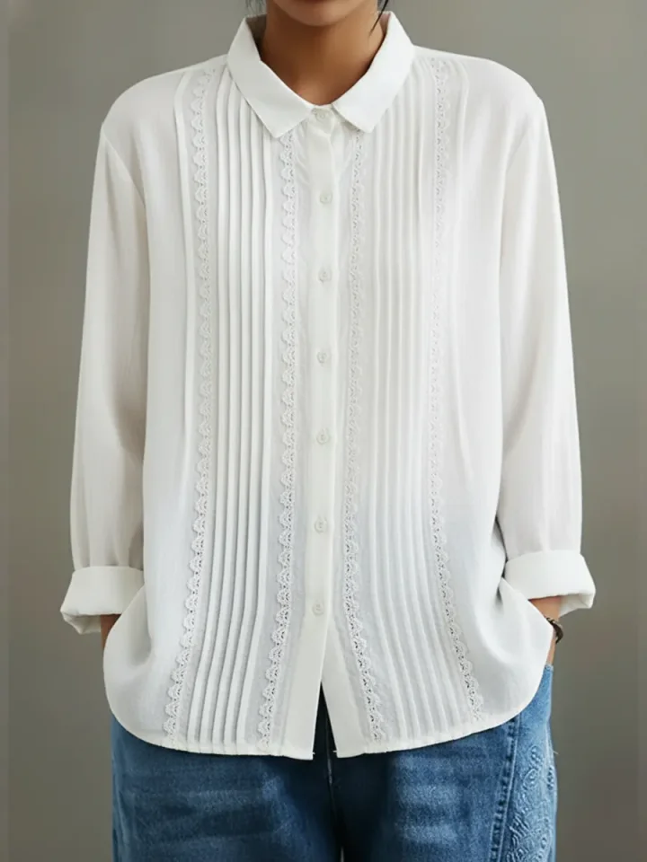 Blusa de mujer con botones