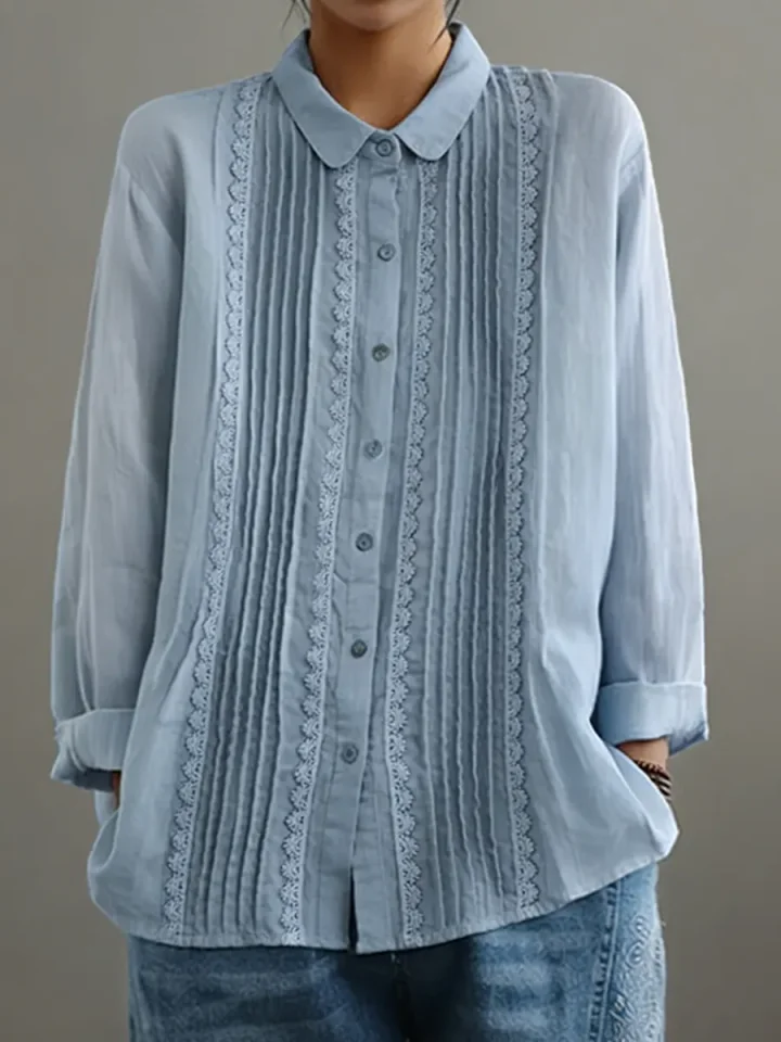 Blusa de mujer con botones