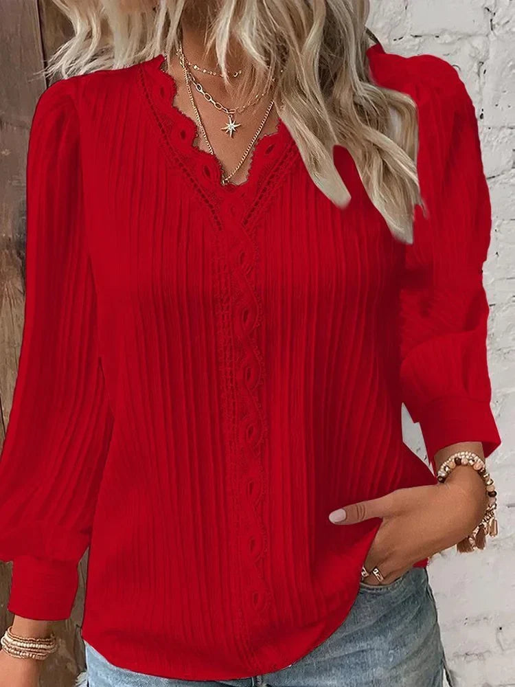 Blusa de mujer con detalles elegantes